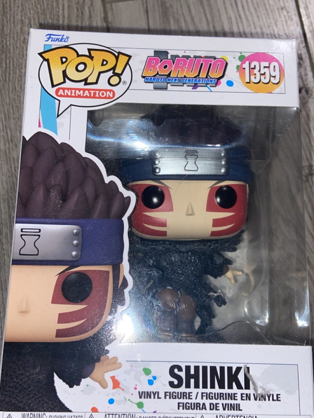 Funko Pop! Boruto Shinki Vinyl Figure - Blue, Red, Brown